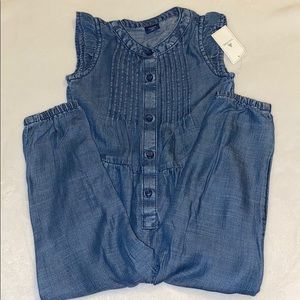 NEW Baby Gap  Jean jumpsuit